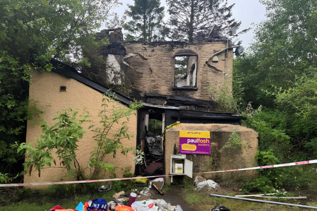 Last house standing in lost Welsh mining village