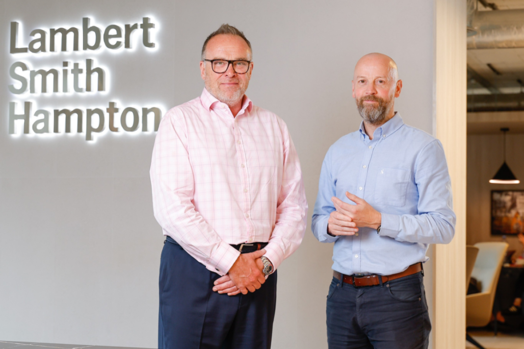 LSH appoints new Head of Lease Advisory in Belfast Colin McDowell and Neil McShane, Lambert Smith Hampton