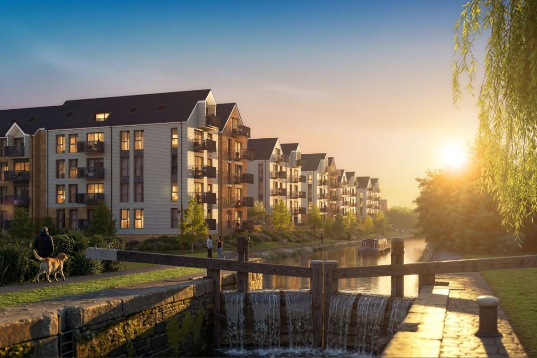 Hertford Locks is a riverside development on the banks of the River Lea