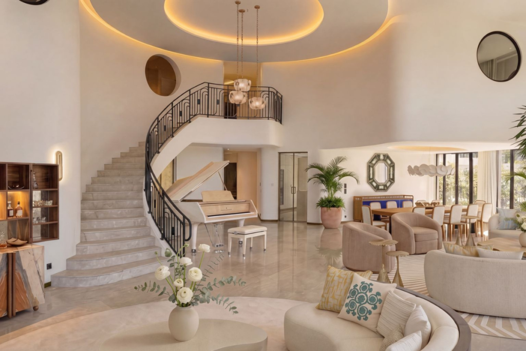 Villa Zelda, grand reception room
