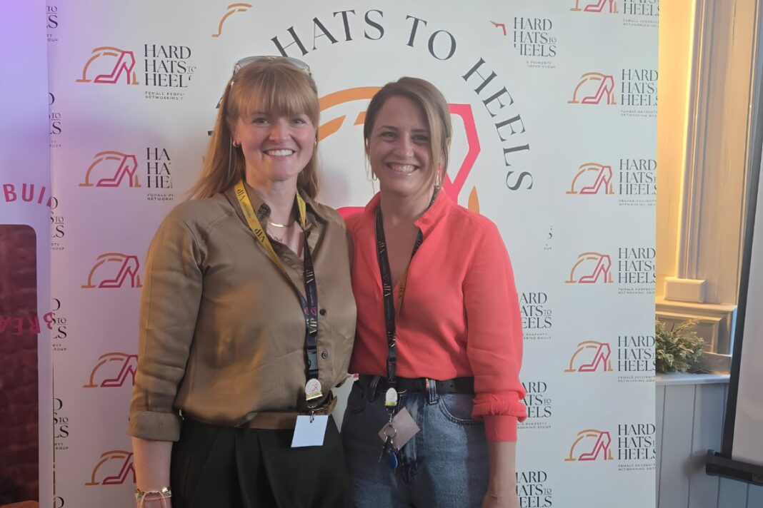 Watts Commercial Finance backs Hard Hats to Heels Becky & Hayley
