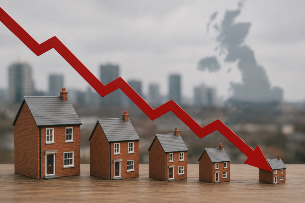 UK house price growth slows to 2% as London prices fall Falling house prices