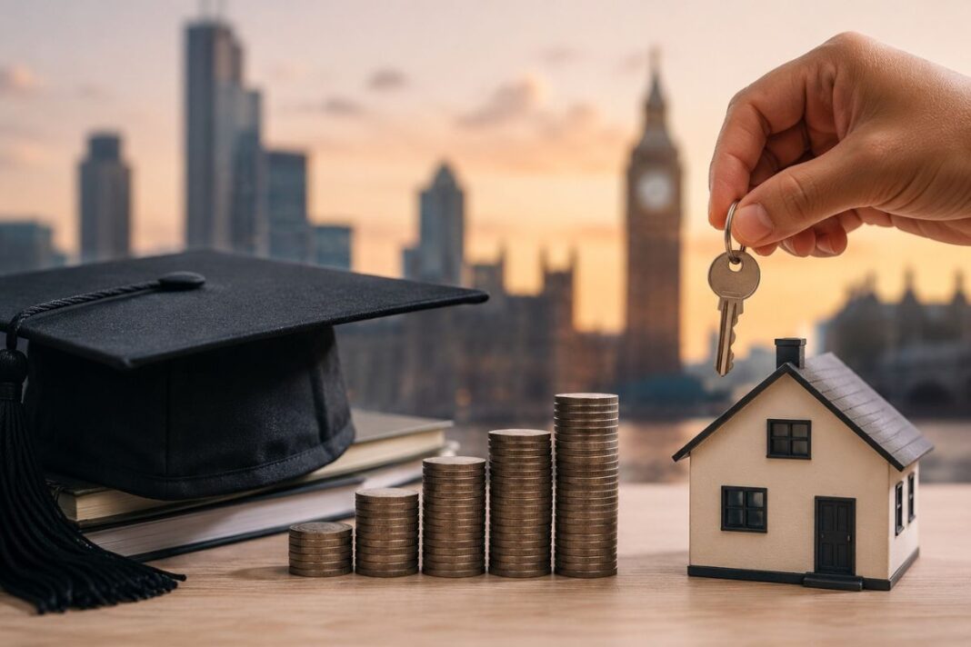Student loans could add a decade to London homeownership wait Student loans