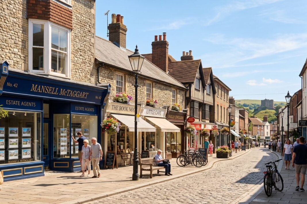 Heatwave drives 3.8% fall in high street footfall Sunny High Street