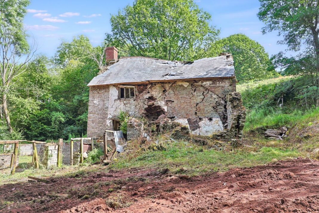 Derelict properties command prices of up to £240,000 Brook Farm