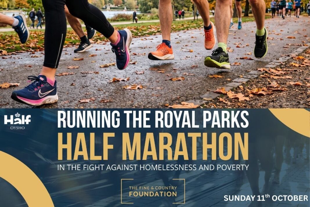 Fine & Country team takes on half marathon F&C Royal Parks Half Marathon