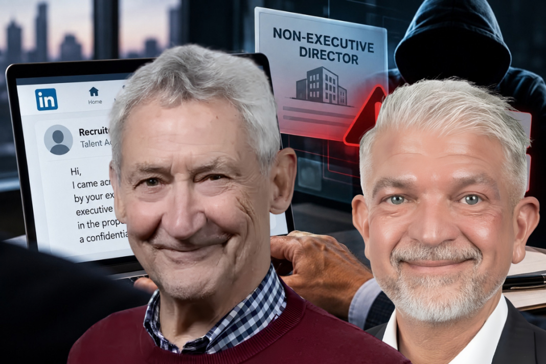 Former agency chiefs targeted by LinkedIn recruitment scam Harry Hill and Dorian Gonsalves