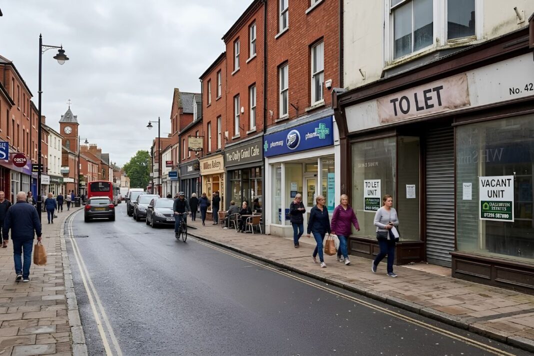 Tax burden leaves one in seven high street units empty High Street