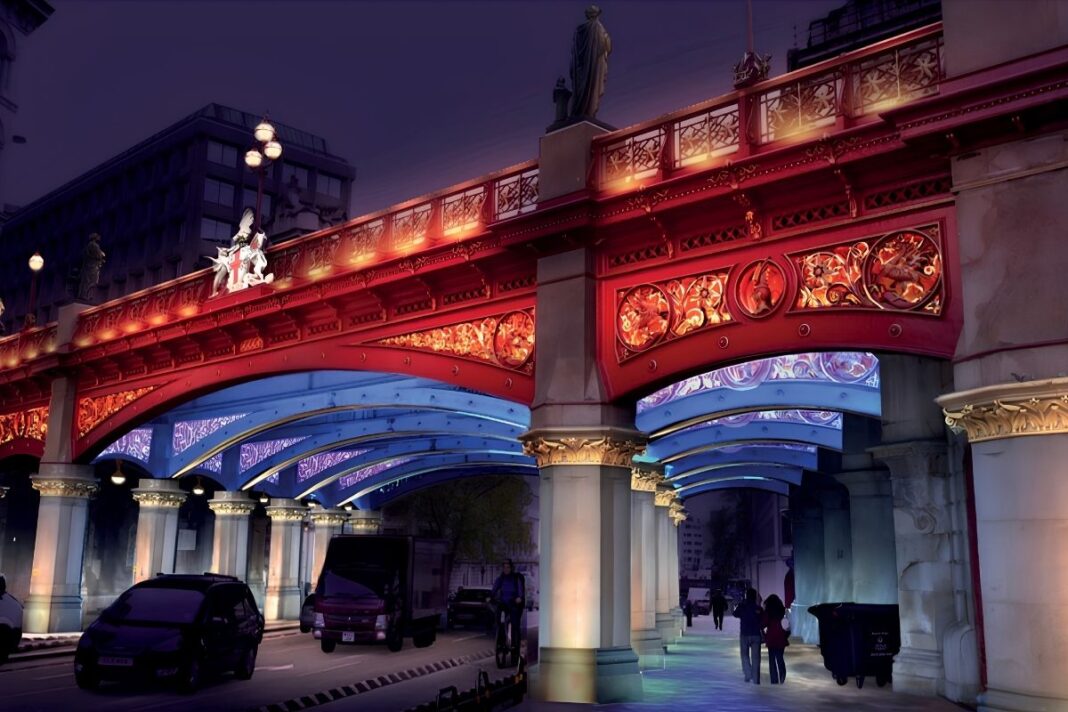 Holborn Viaduct lighting transformation gets green light Holborn Viaduct