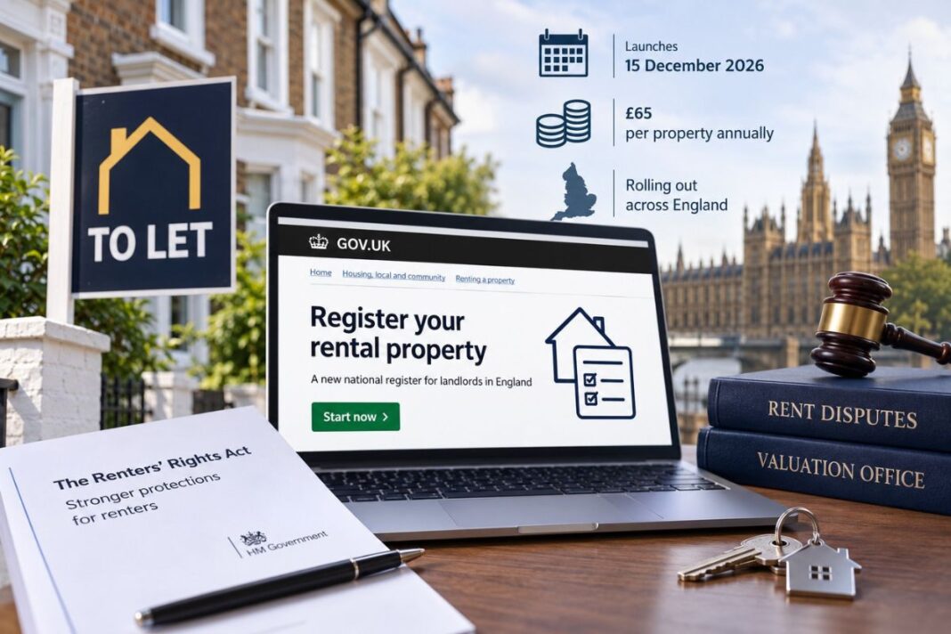 Landlord register to launch in December with £65 annual fee Landlord register