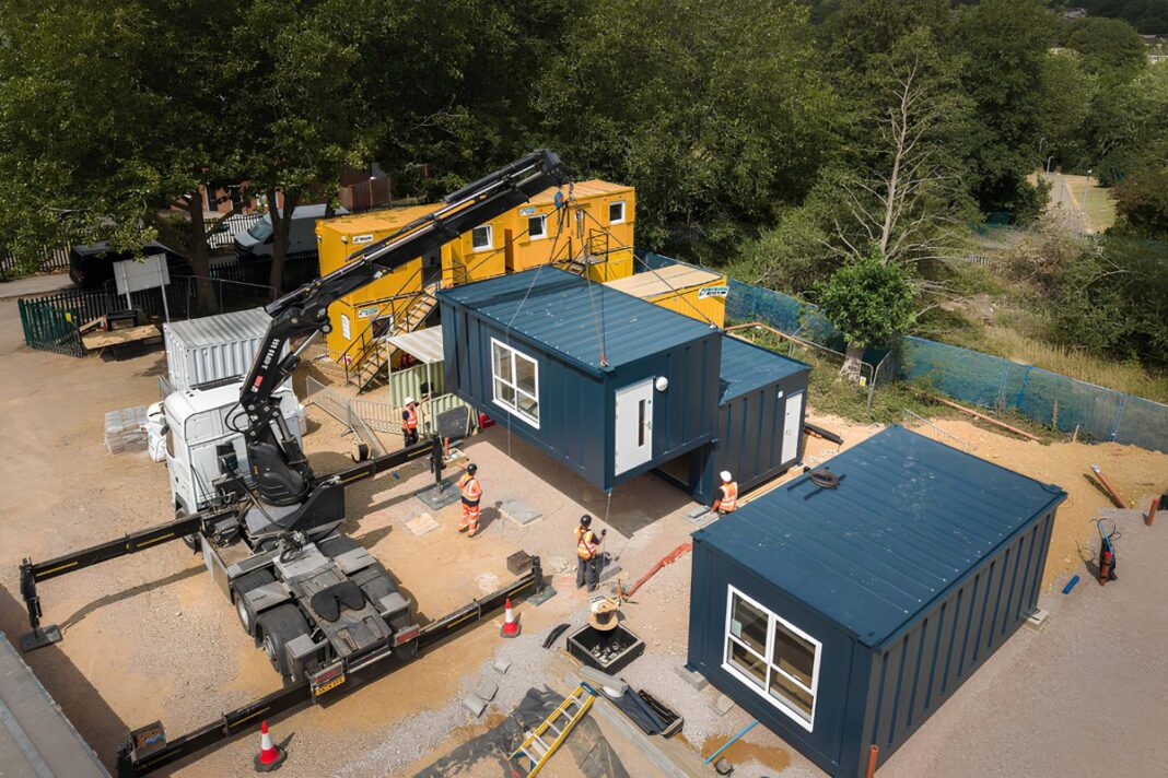 Northampton temporary housing programme to deliver 108 homes Lings Park Temporary Homes