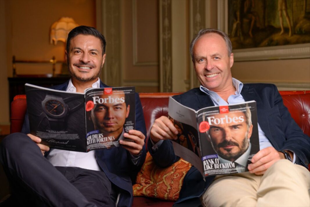Charlie Willis joins UK Forbes Global Properties Martin Bikhit and Charlie Willis, Forbes Global Properties