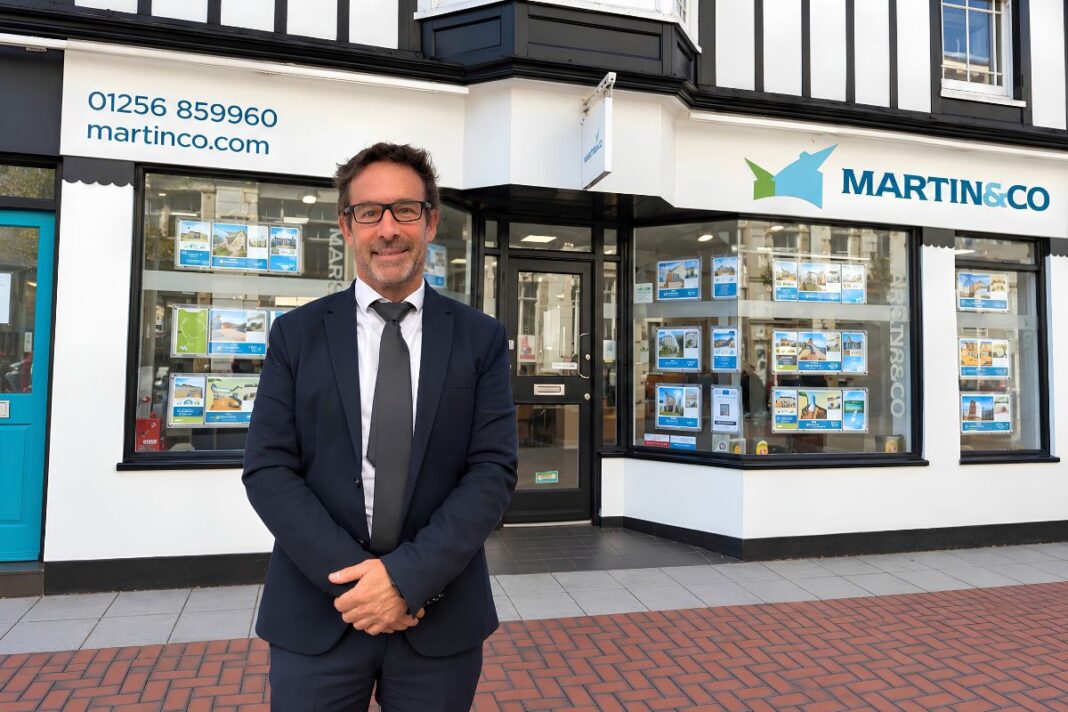 Martin & Co franchise owner adds Basingstoke in acquisition drive Martin & Co Franchise Owner David Rebe