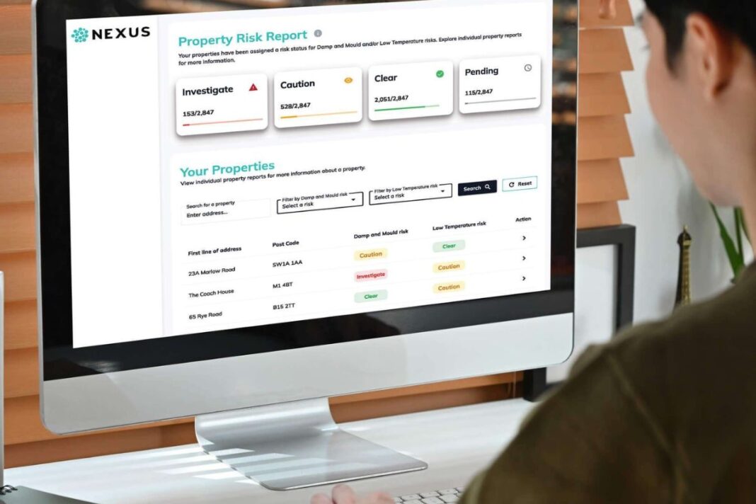 New property monitoring platform targets damp and mould risks Nexus