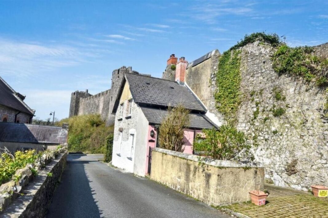 Cottage attached to Pembroke’s historic town wall heads to auction Pembroke Cottage