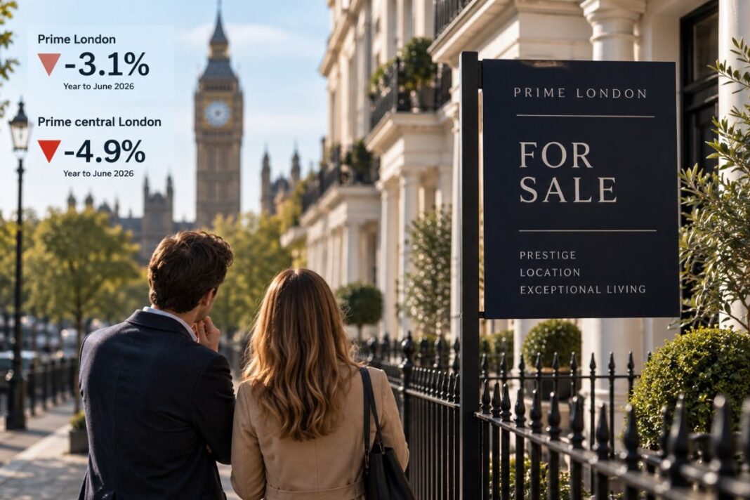 London price falls could hand buyers greater negotiating power Prime London