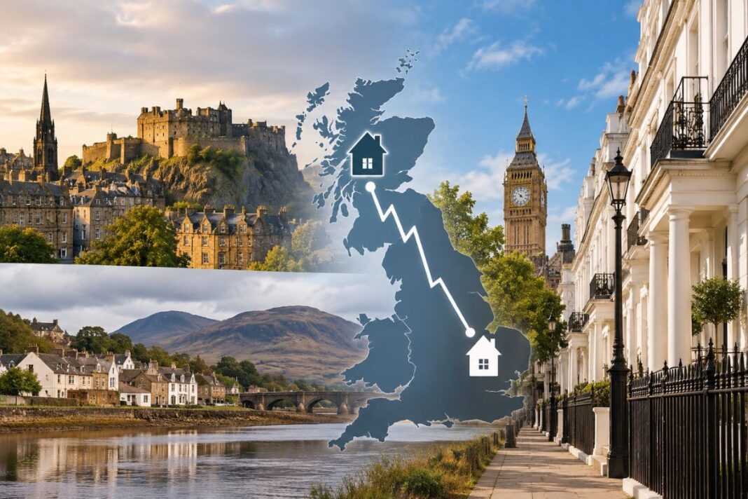 Scotland beats London for Britain’s biggest rental market divide UK Property Divide: City to Countryside