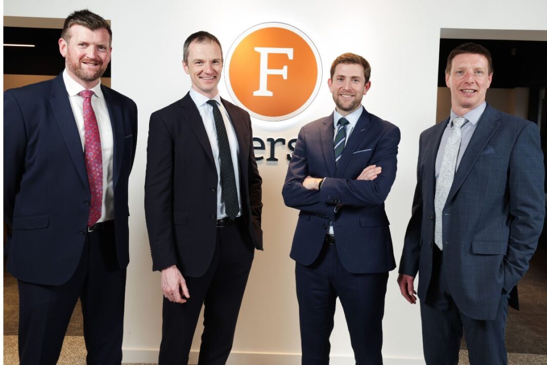 Fine & Country enters Northern Ireland with three-office agency Left to right: Geoff Thompson Will Miscampbell Mike Fetherston Jonathan Steen