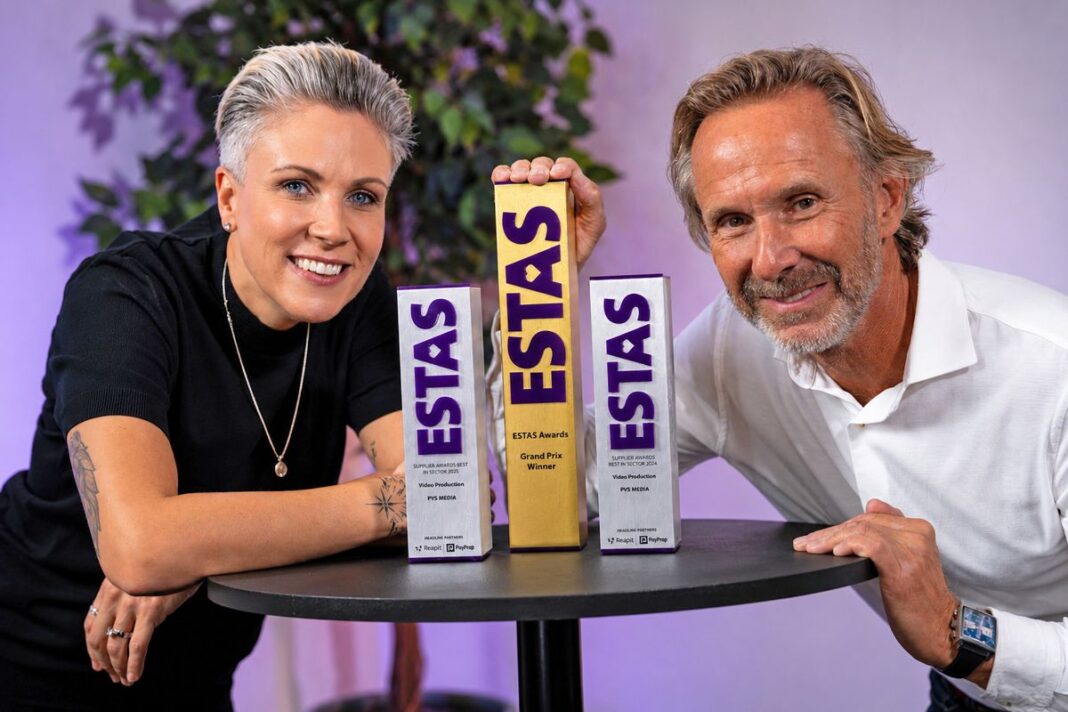 ESTAS appoints Bibiris as Executive Director ahead of awards ESTAS-Amy-Bibiris-Simon-Brown