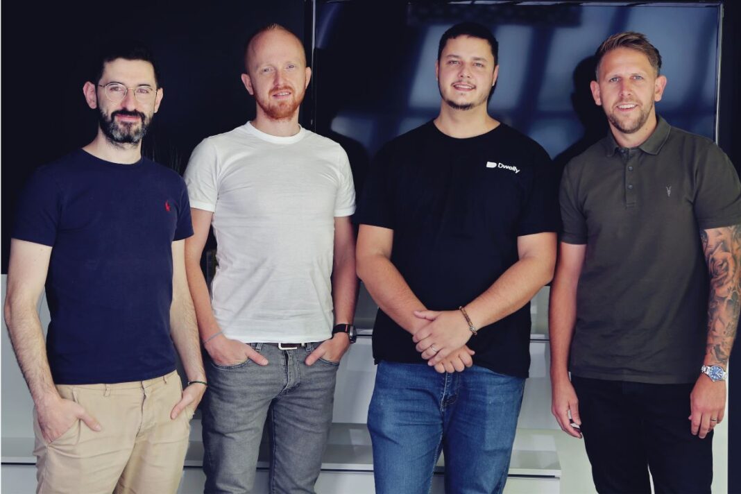 Pictured from left to right is Dan Lifshits, Ilya Drozdov, Dmitry Khanukov, Sam Humphreys